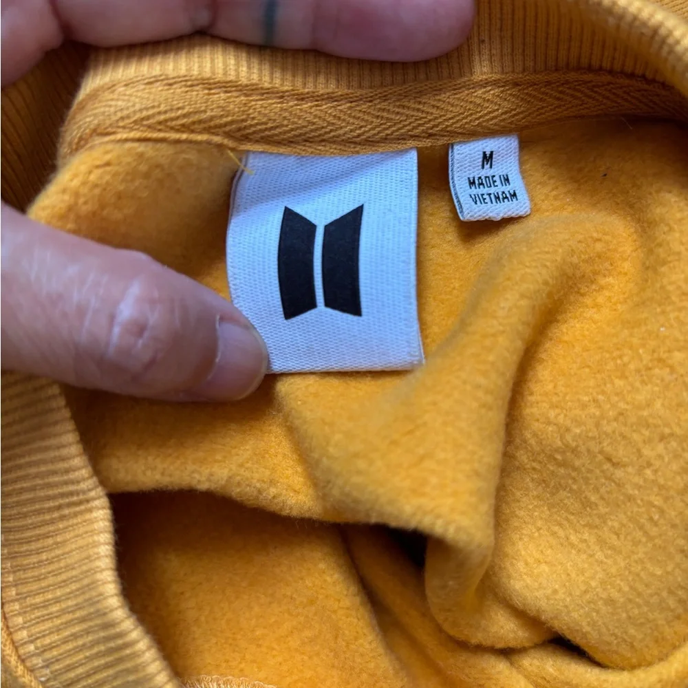 BTS DNA Mustard Graphic Sweatshirt - Picture 7 of 8